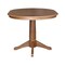 International Concepts Round 36 in Round Top Pedestal Table with 12 in Leaf, 30.1 in H, Distressed Oak, 36 in W, 48 in L K42-36RXT-27B - alternate 7